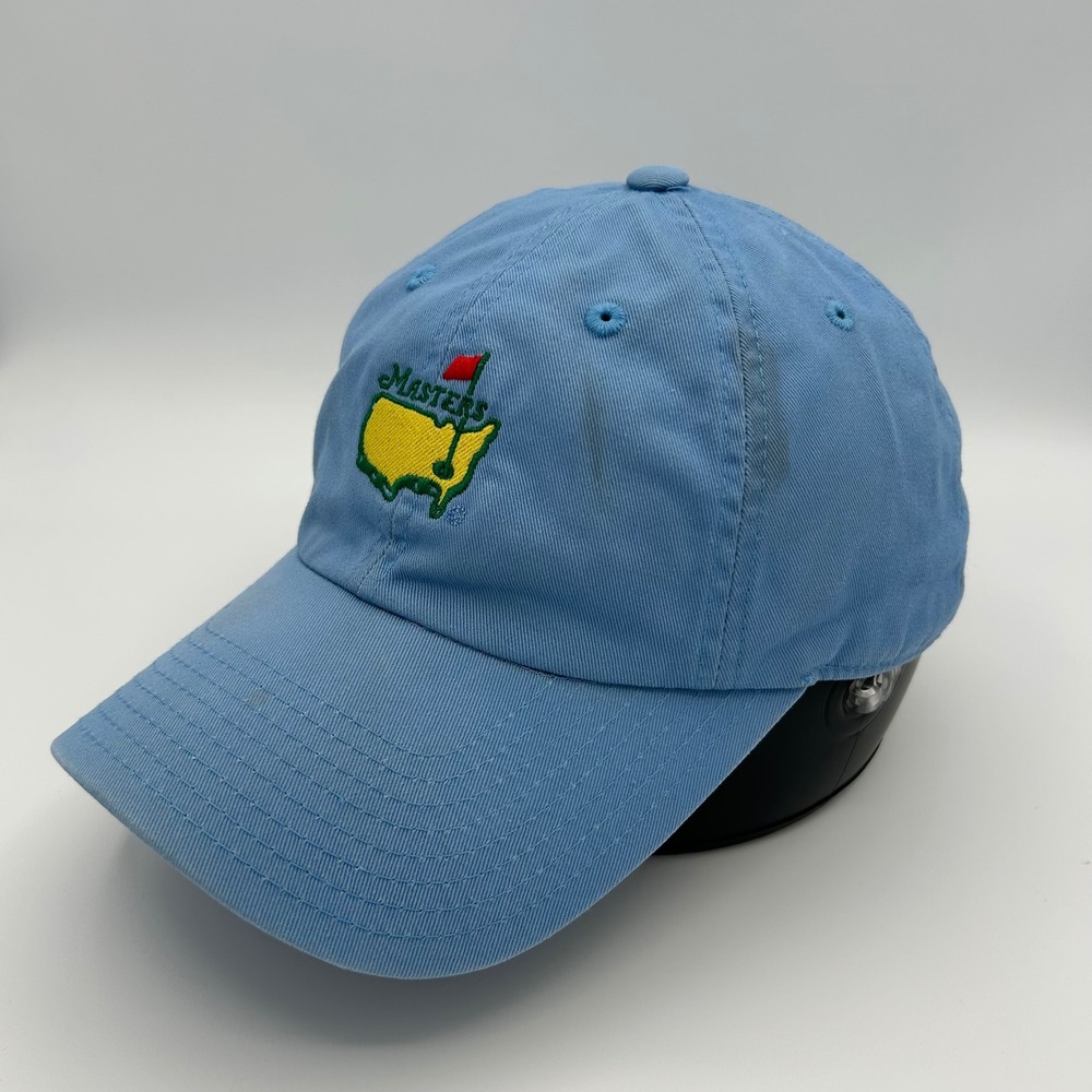 Masters American Needle Golf Hat Unisex OSFA Light Blue Cotton Sporty
